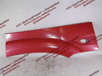 Крыло кабины со спальником красное задняя часть левая (под треугольный повторитель в конце) H3 HOWO (ХОВО) WG1642230107 фото 1 Волжский