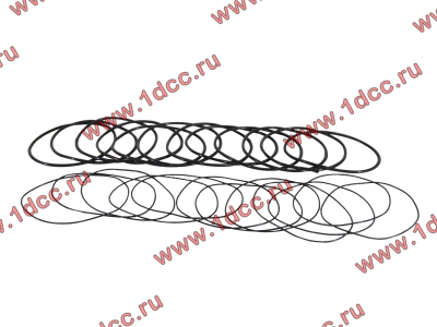 Кольцо уплотнительное гильзы цилиндра (комплект 12 тонких и 12 толстых) двигатель TD226B6G Lonking CDM (СДМ) 01153804/01153805 фото 1 Волжский